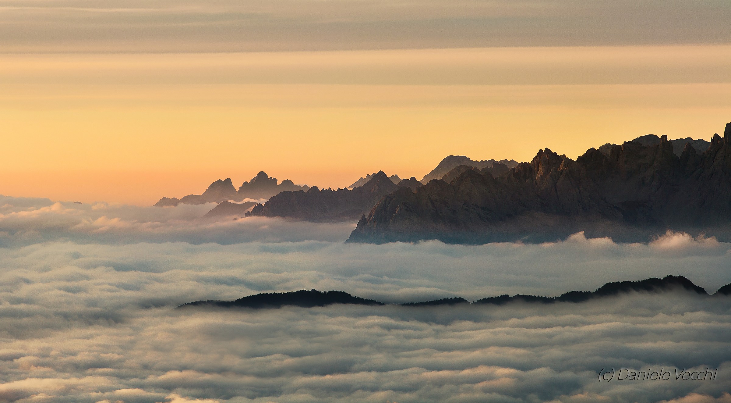 A 'Dawn of the Dolomites