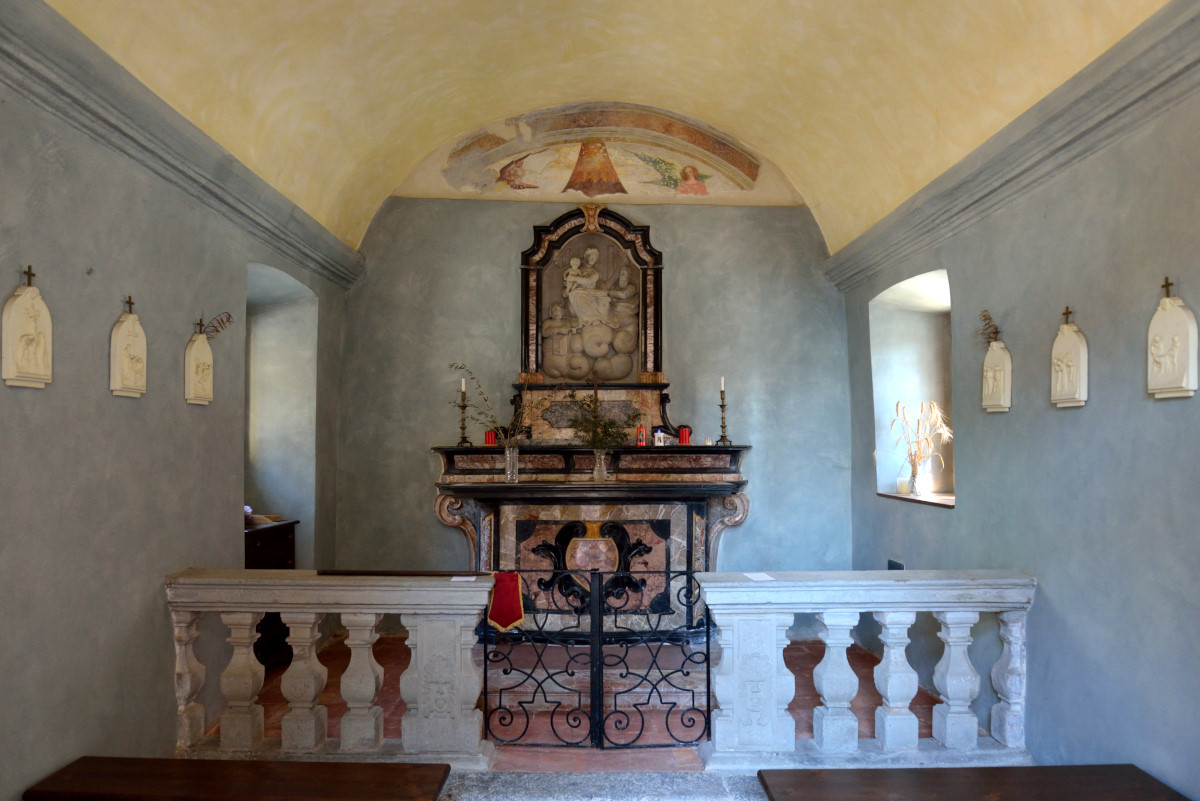 Small church near the lake today