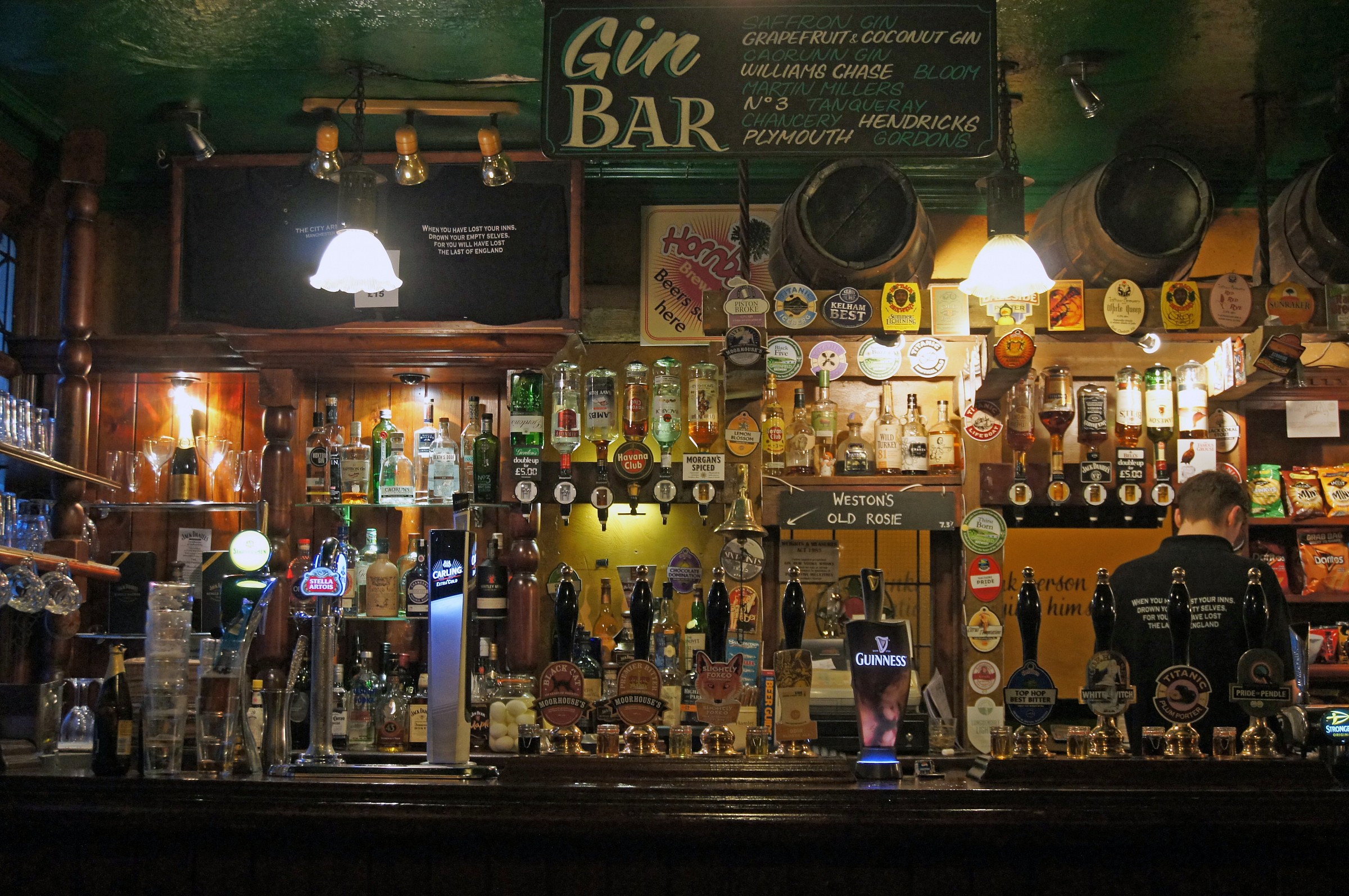 Hai sete...??? Pub a Manchester...