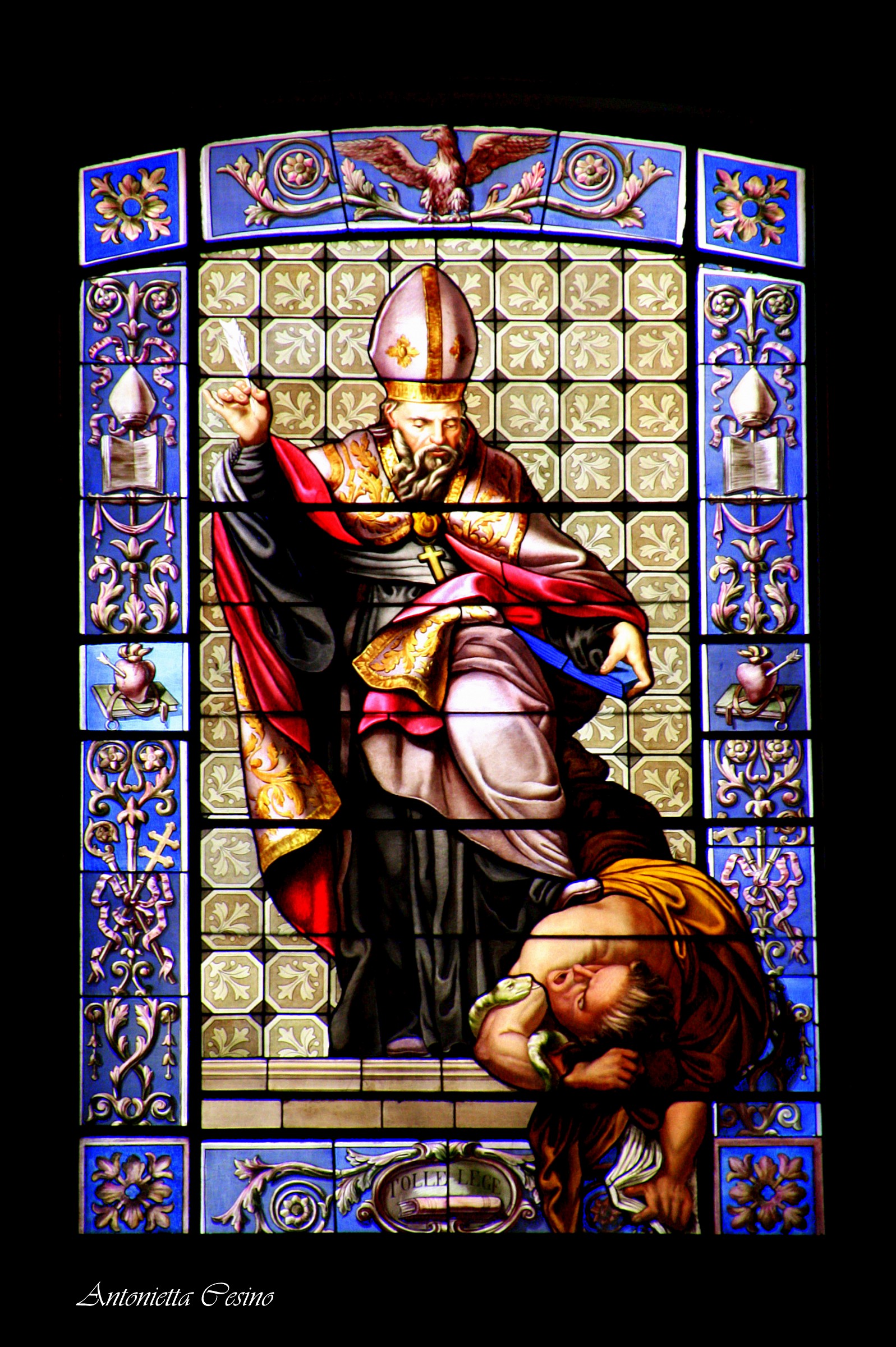 Particolare della Basilica di Sant' Agostino - Roma