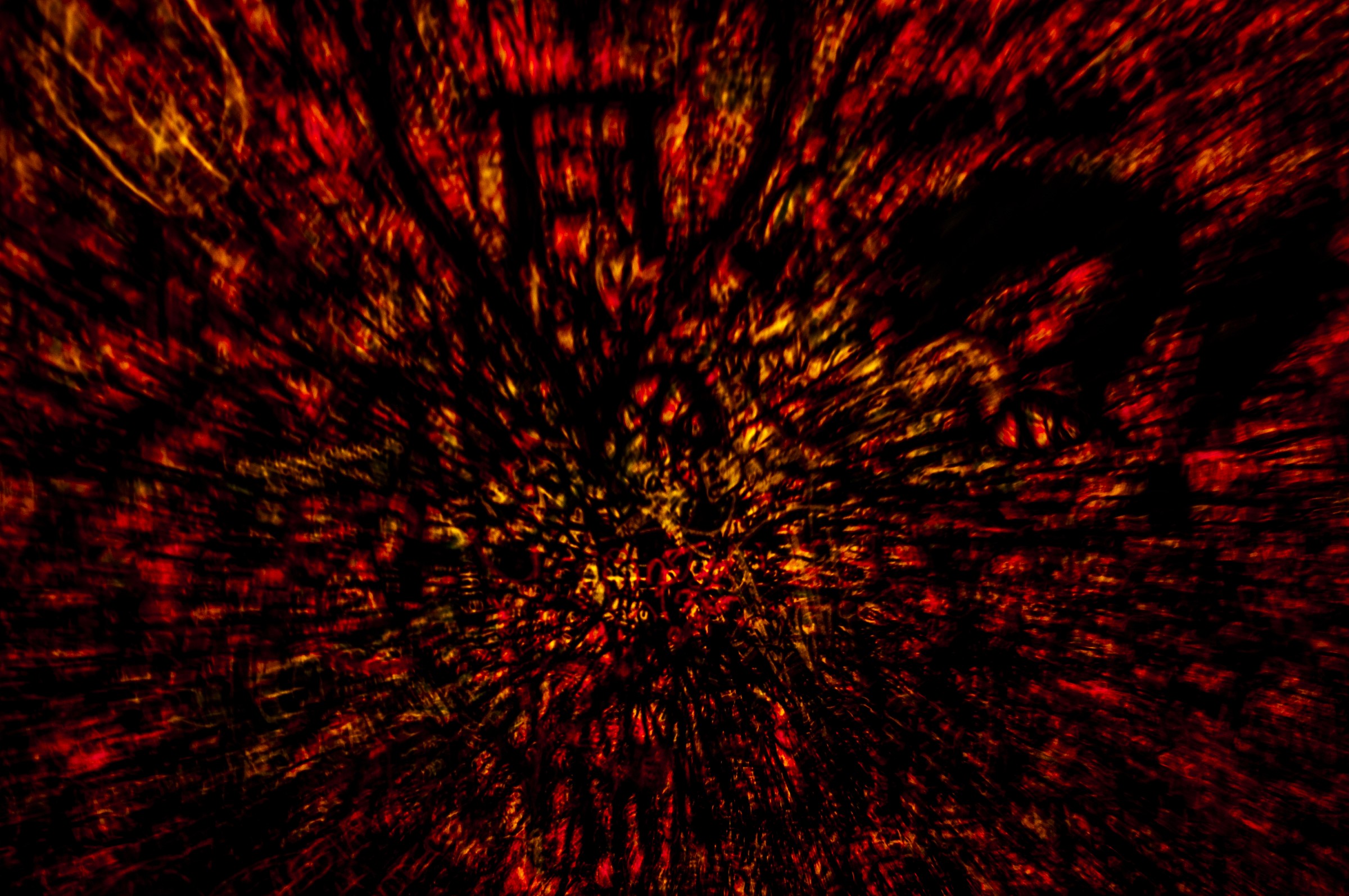 eyes in the explosion