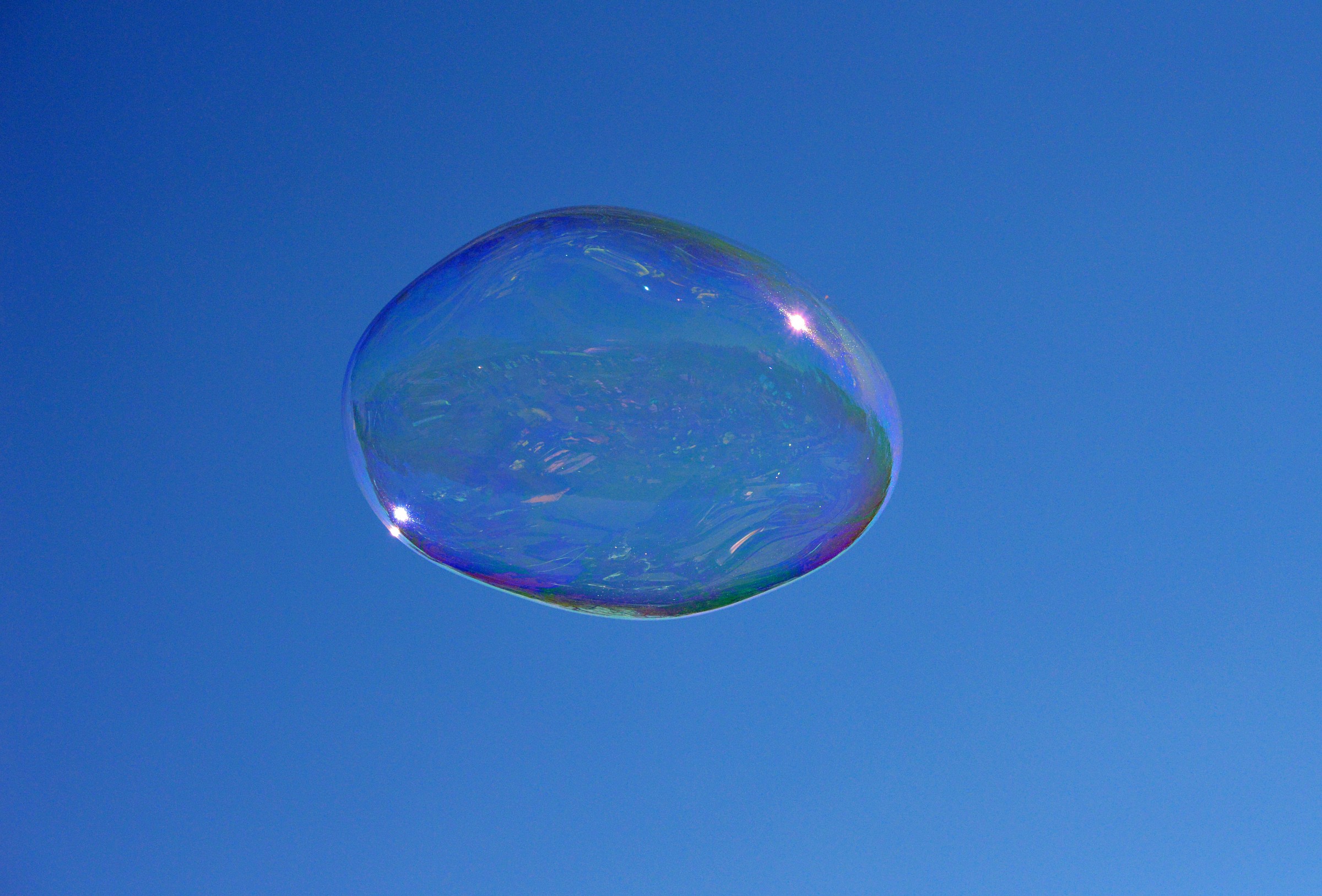 Soap bubble ...
