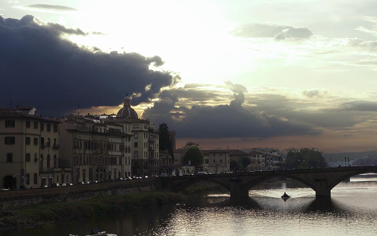 Veduta dal Ponte Vecchio