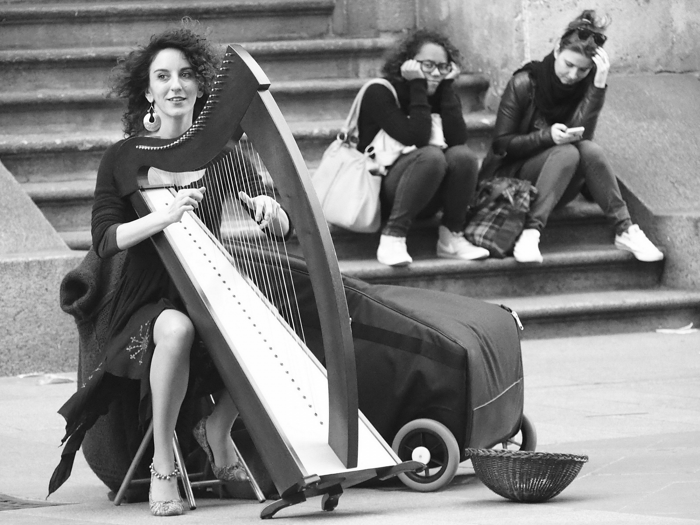 the harpist elegaant