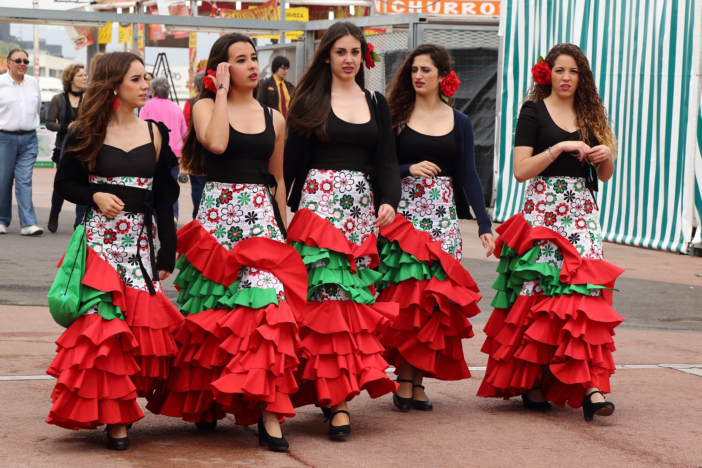 Chicas Flamenco