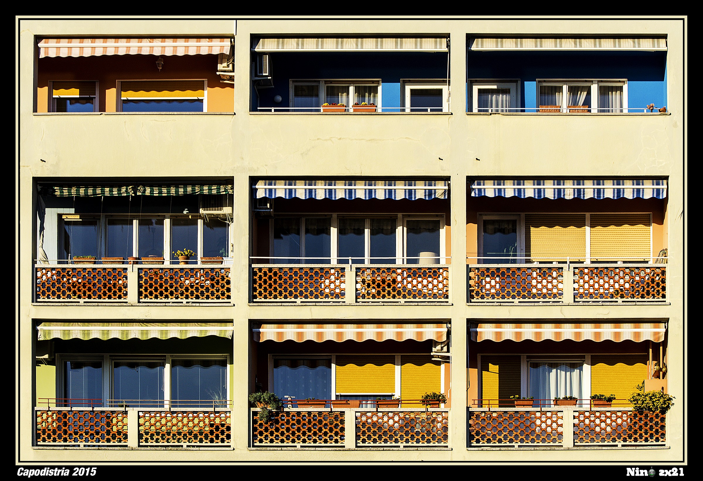 Balconies Coloured