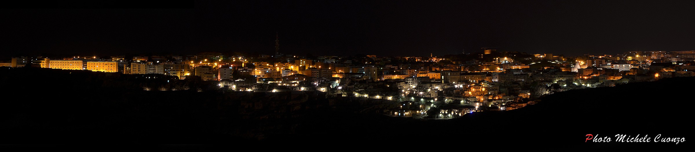 Sassi of Matera night