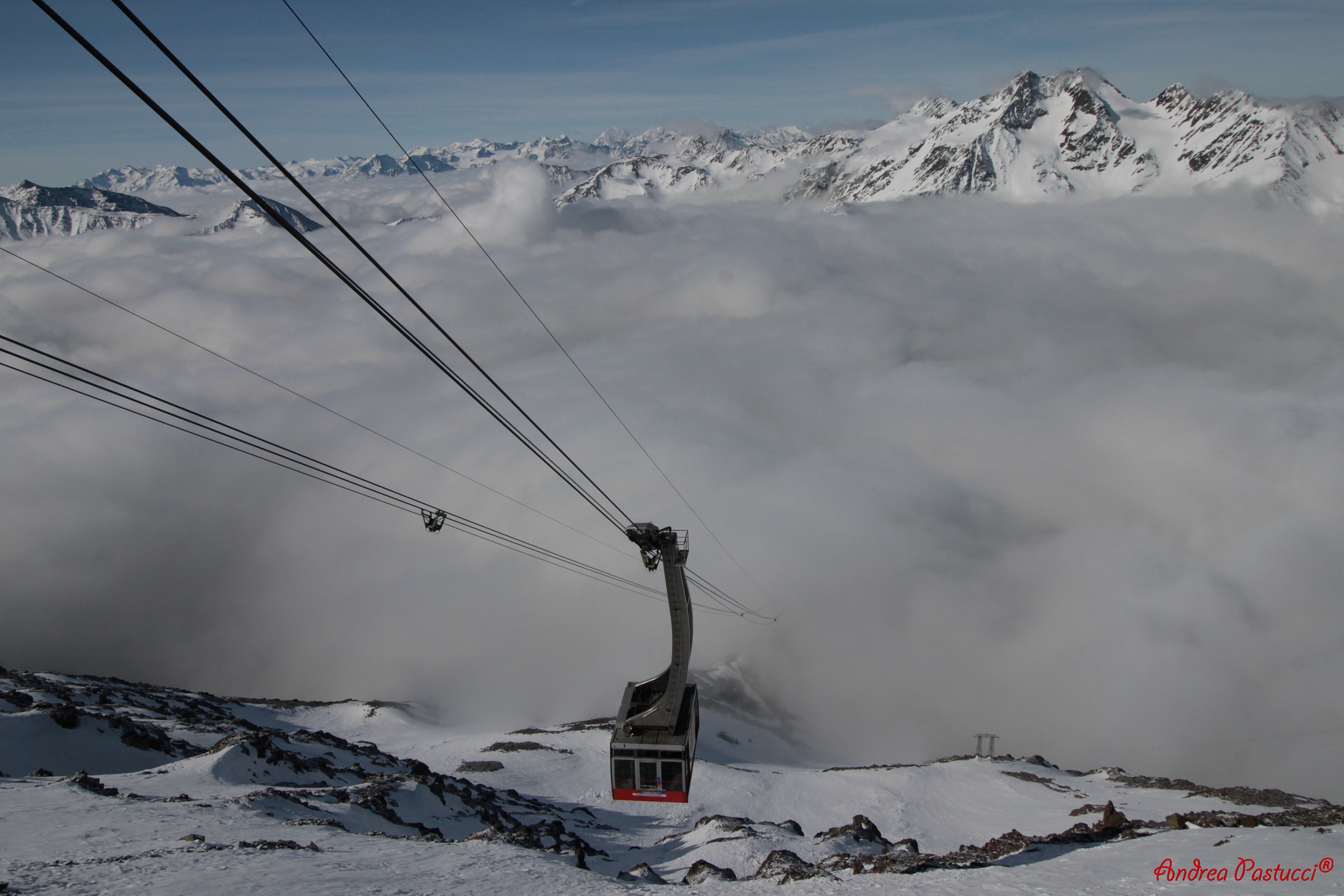 in arrivo dal mare di nubi