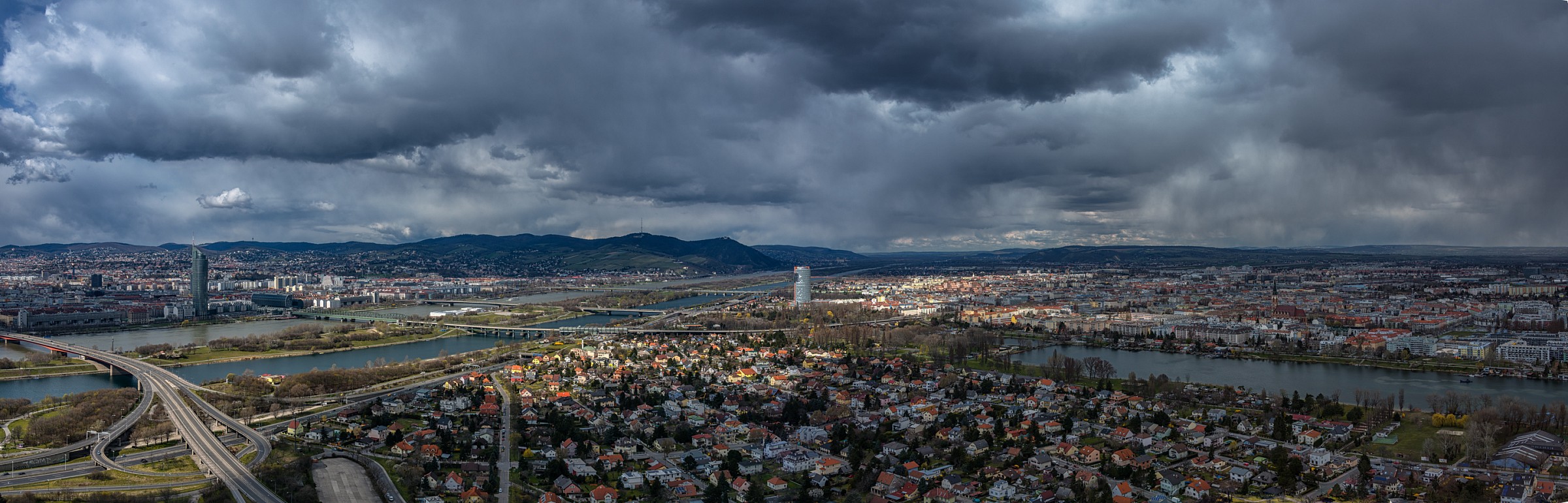 Panoramic view of Vienna