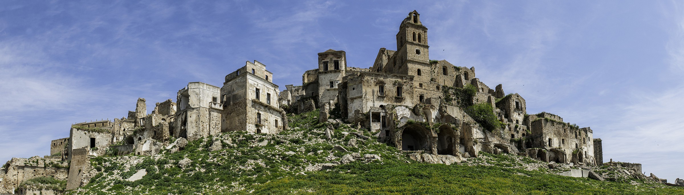 (Basilicata) Craco, the ghost town.