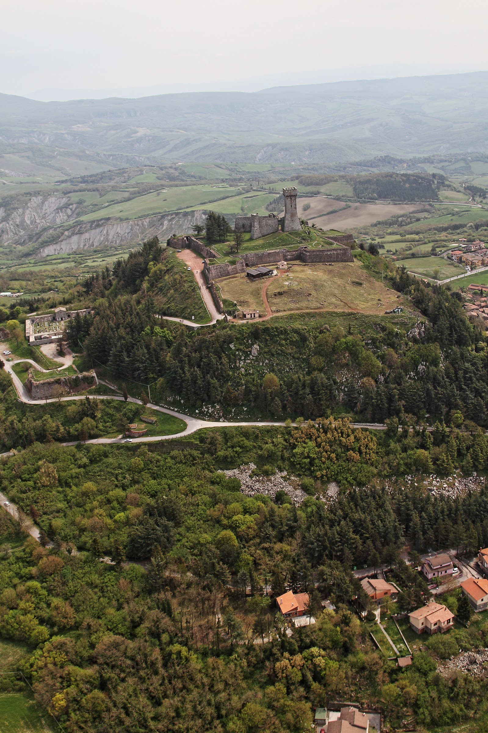 in flight on the rock