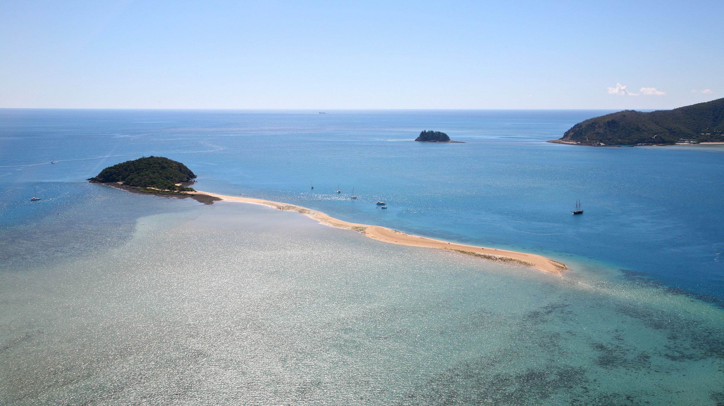 Isole della Pentecoste dal cielo