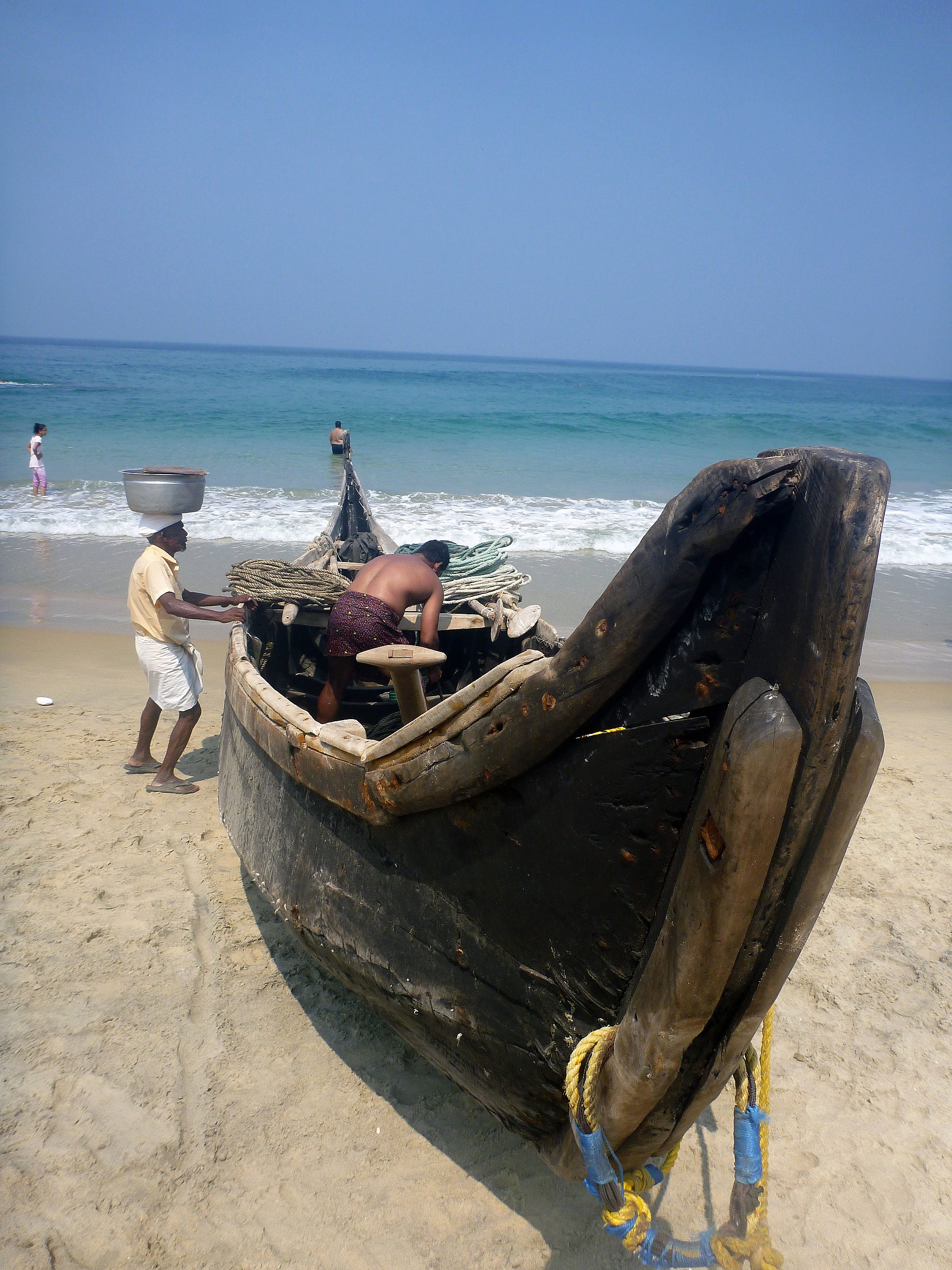 on spiaggian Kovalam