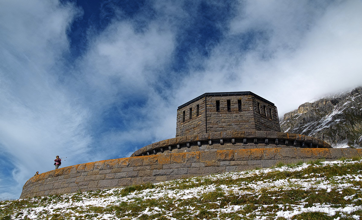 Mausoleum on Pordoi
