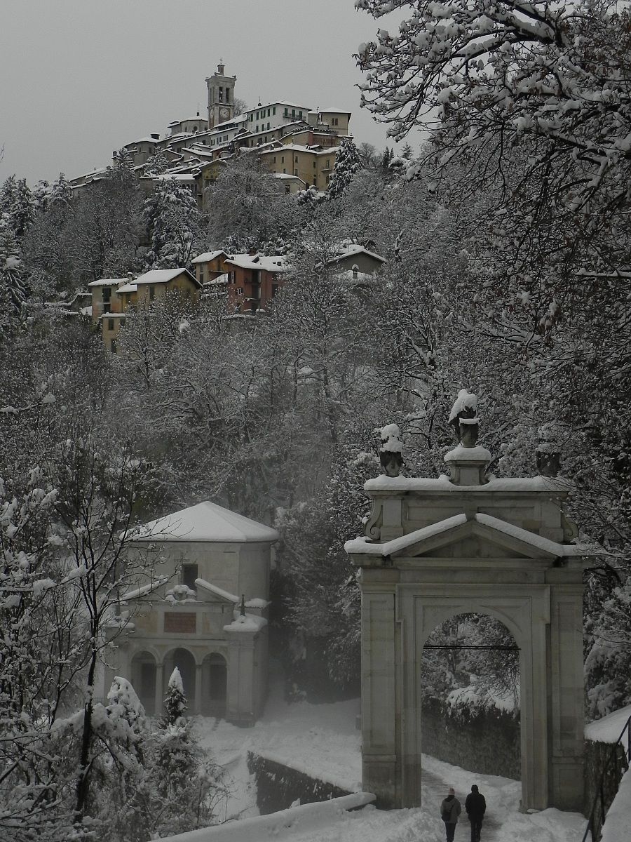 the Holy Mountain in the snow