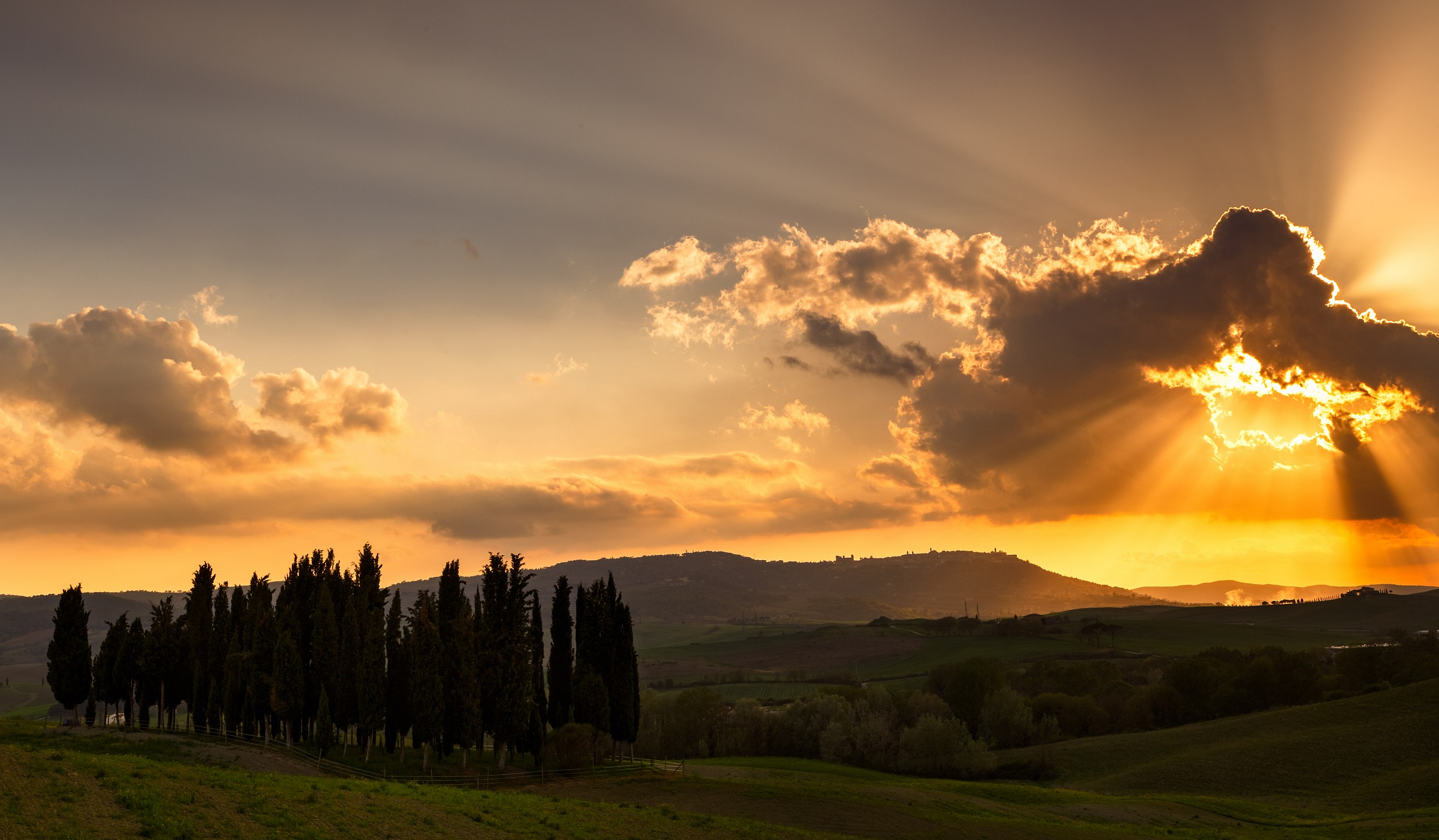 miracolo sulla val d'orcia