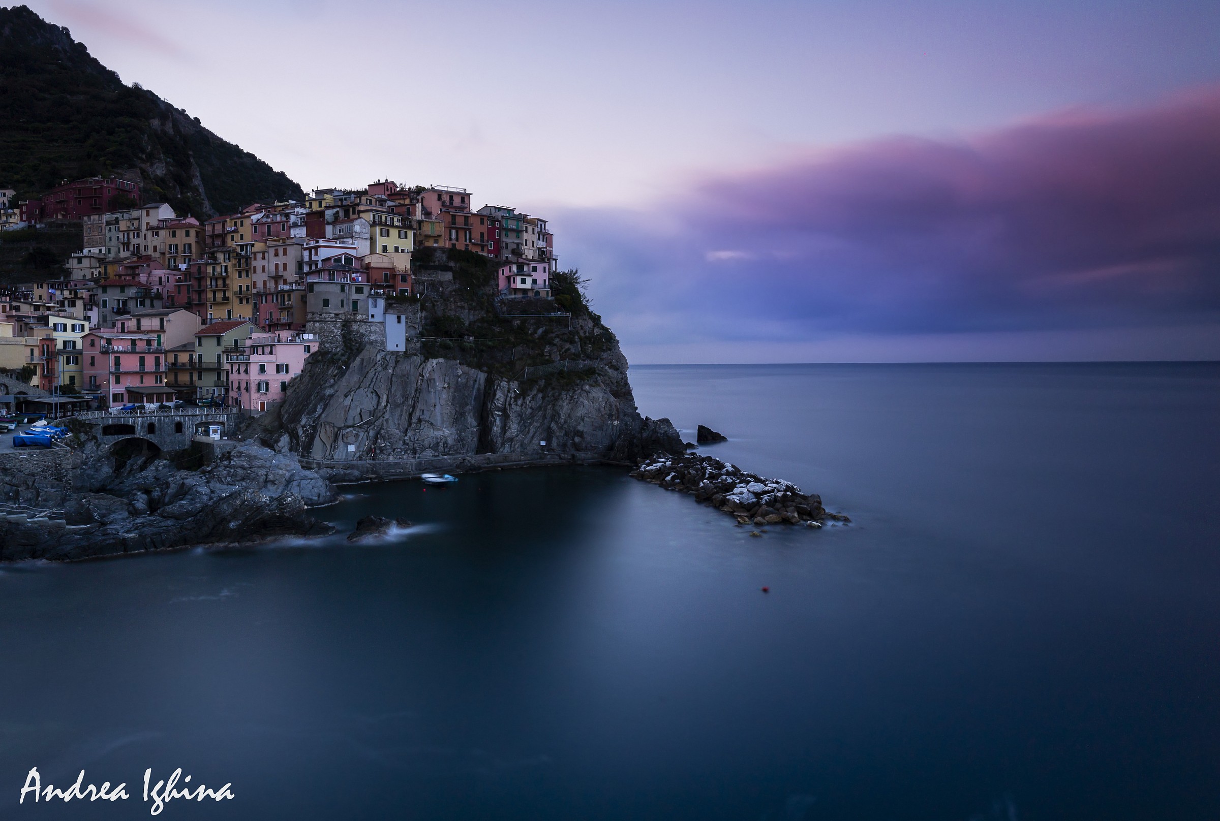La magia dell'alba a Manarola (sp)