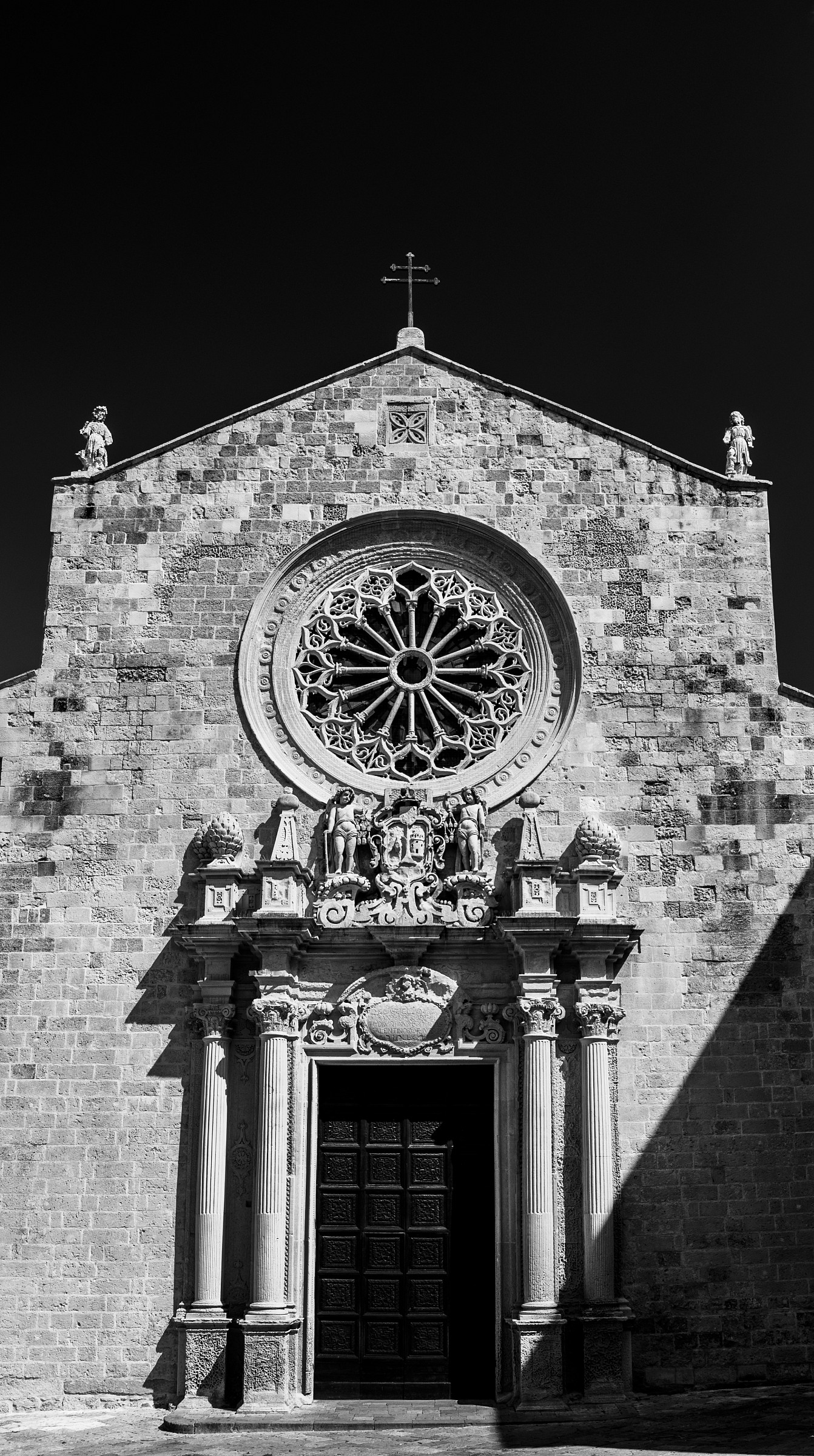 facade of a church in Otranto