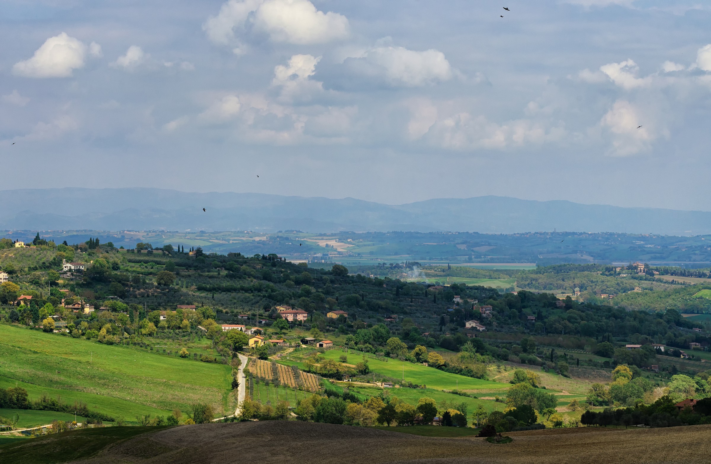 Val D'Orcia - Chianciano Terme-vista da Camera