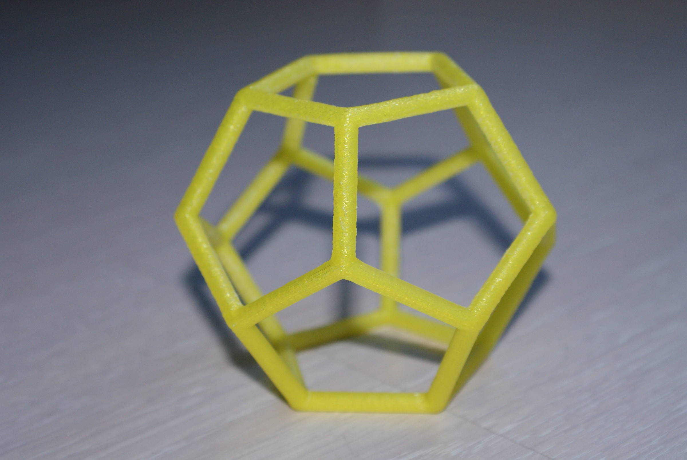 solidi platonici - stampa 3D