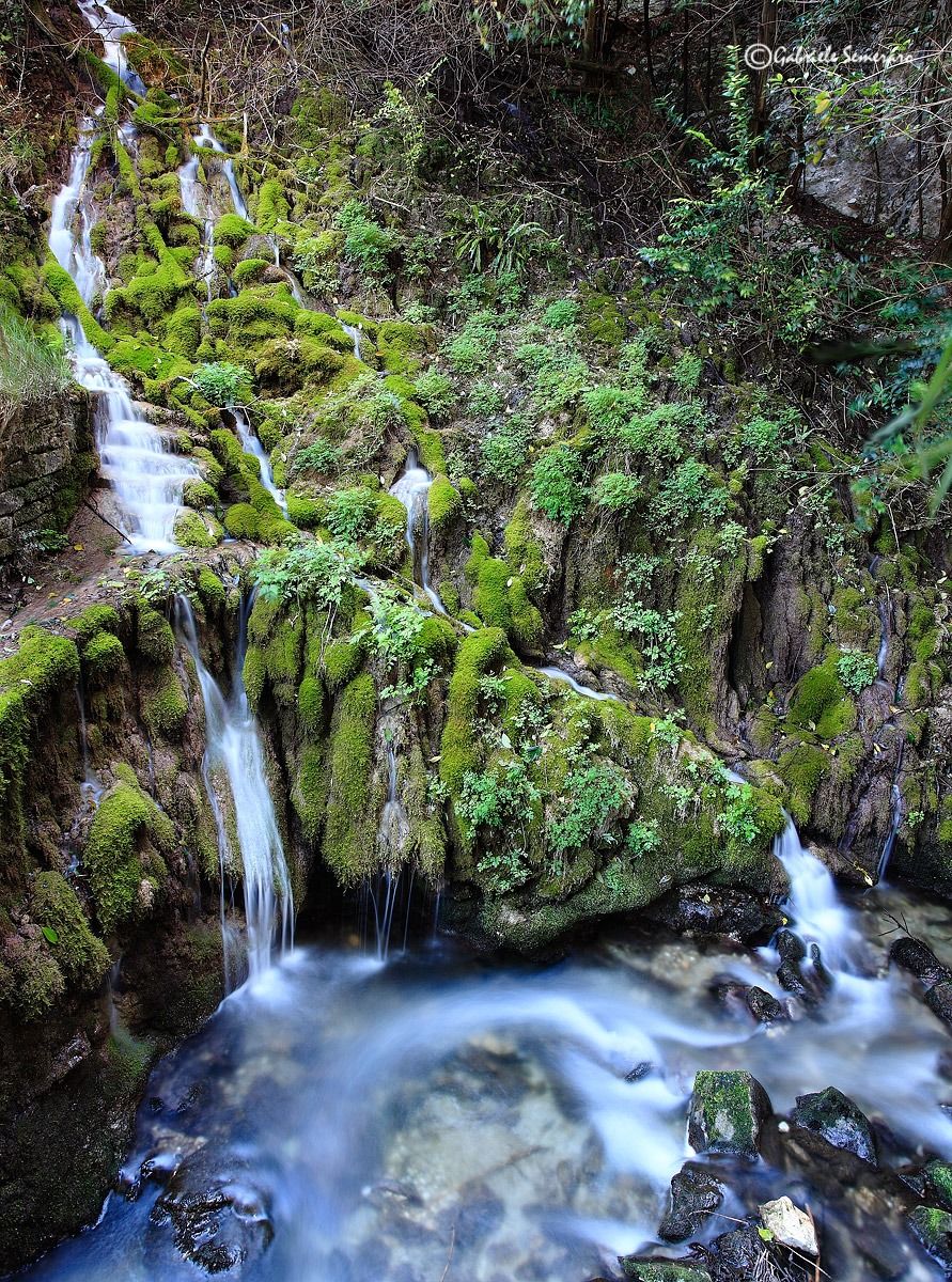 Waterfalls Black Rocks