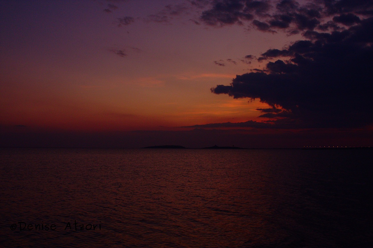 Sunset over Torregrande