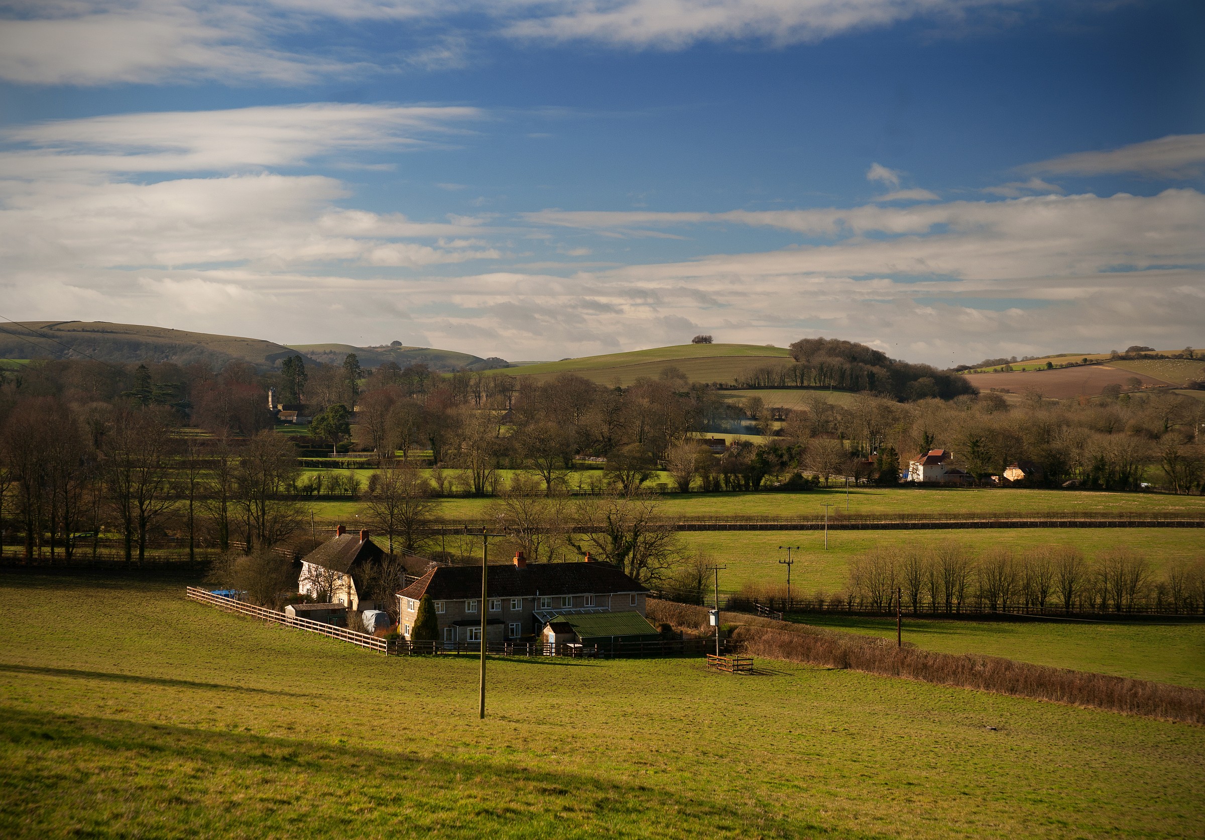 Pastoral English Countryside