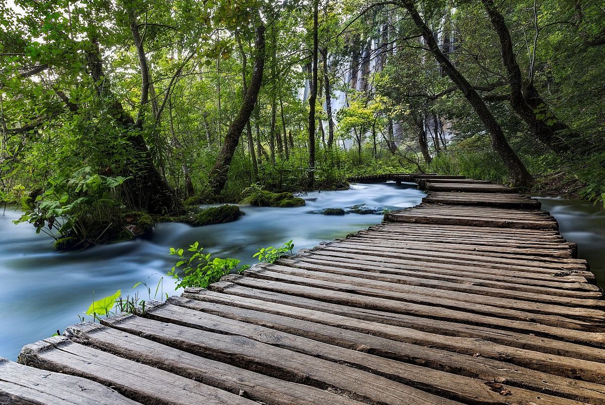 In the maze of Plitvice