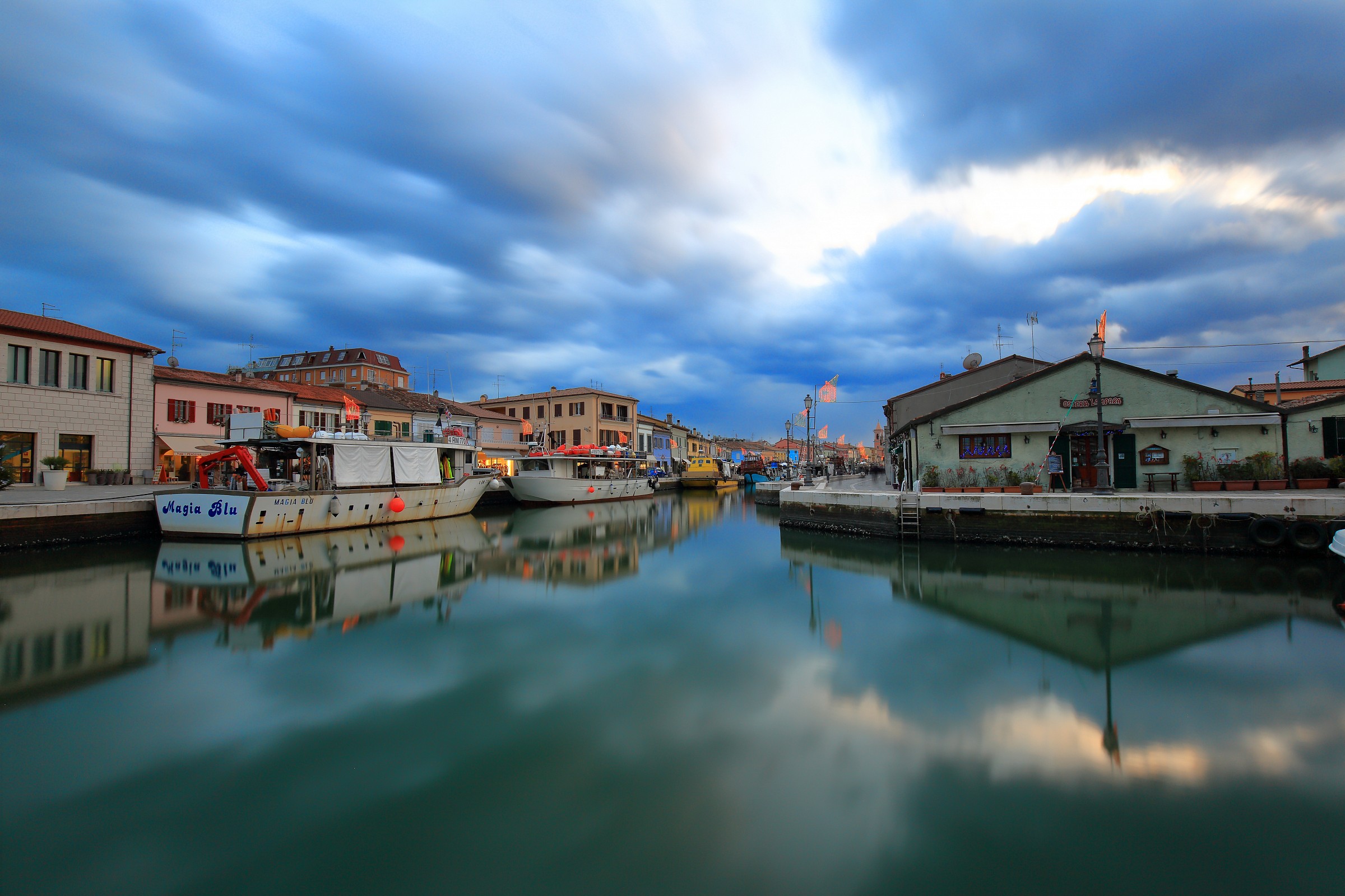 Harbor of Cesenatico