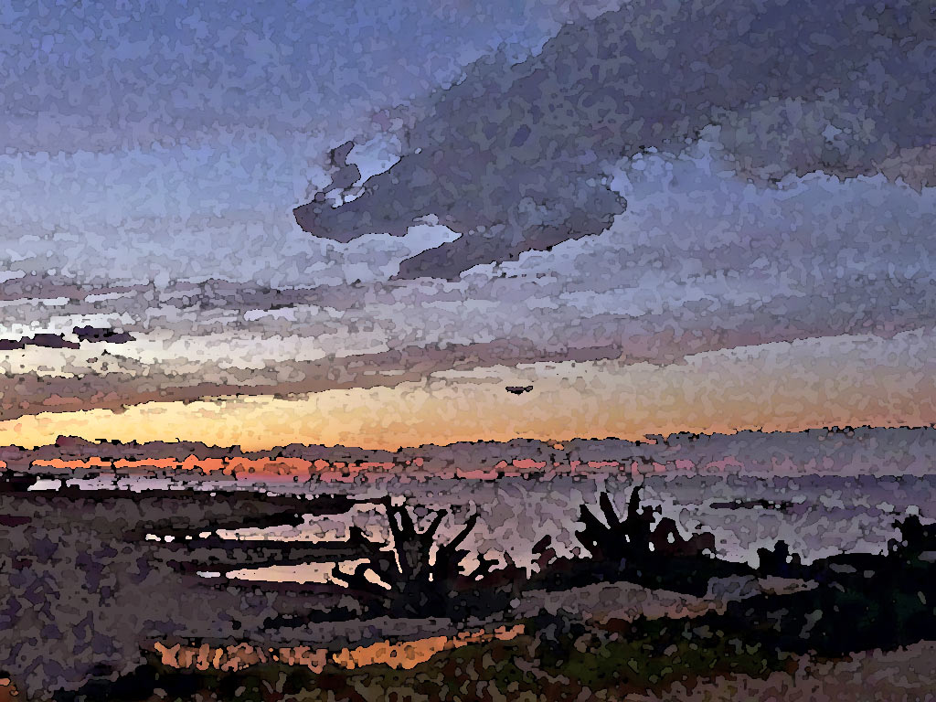 tramonto su Creta rossa (Villanova Ostuni)