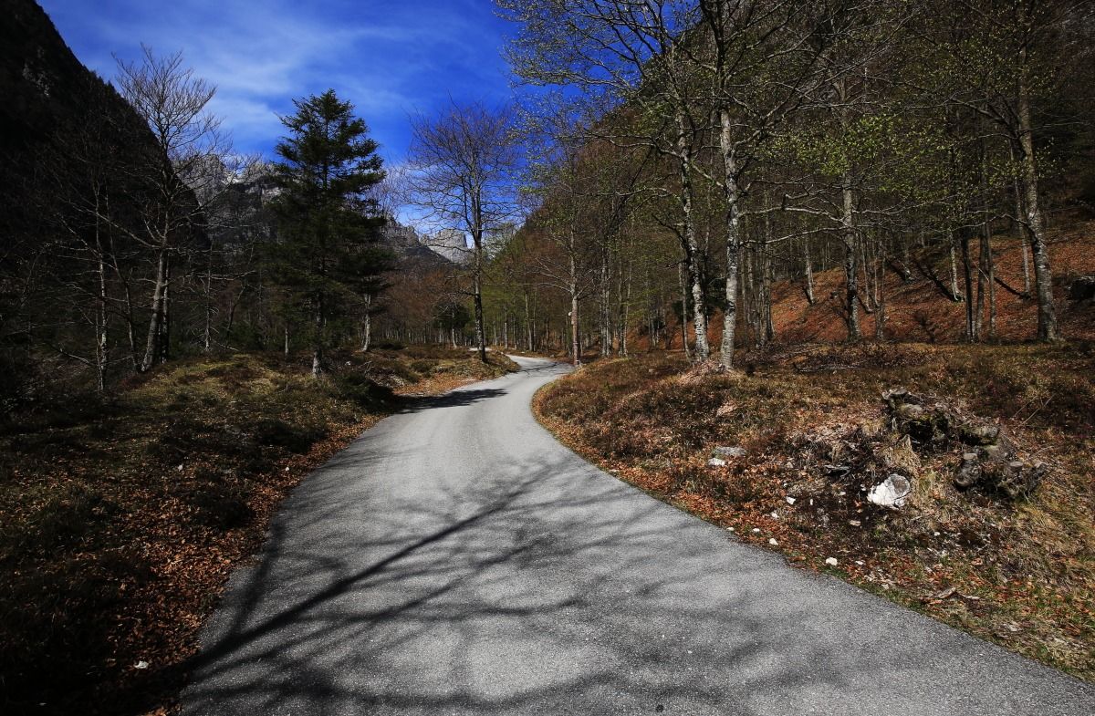 Towards the refuge Pordenone