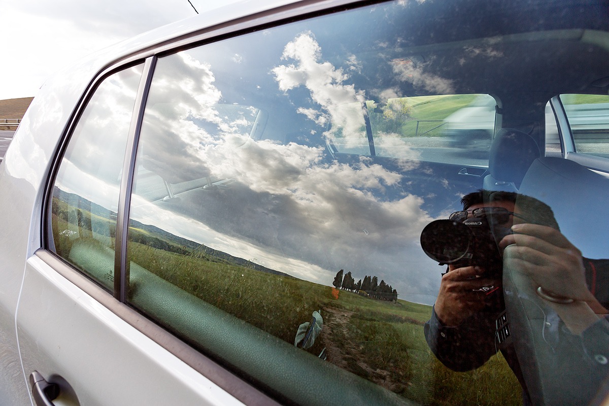 Reflections in Val d'Orcia
