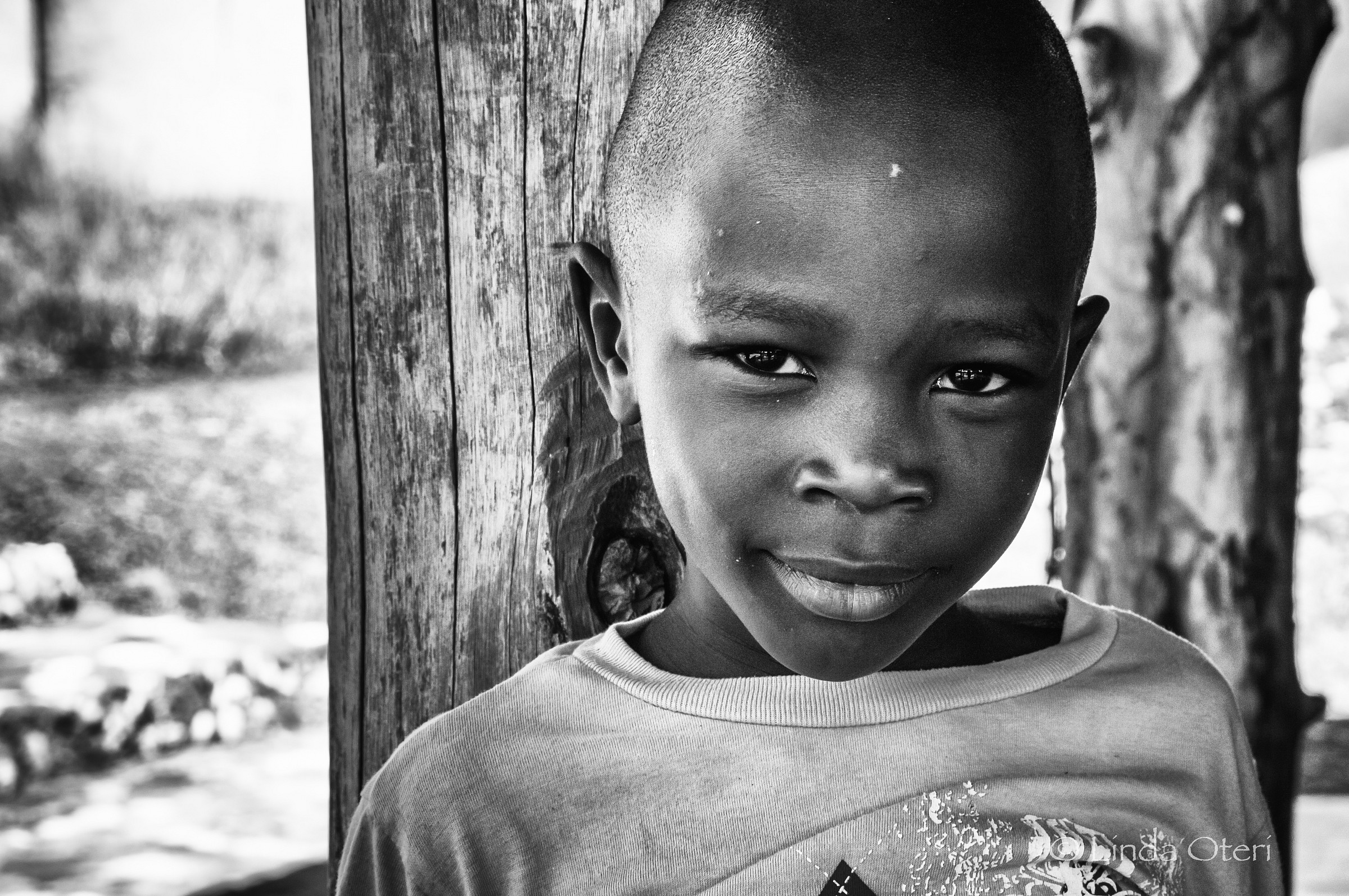 A child of the village of Makuleke