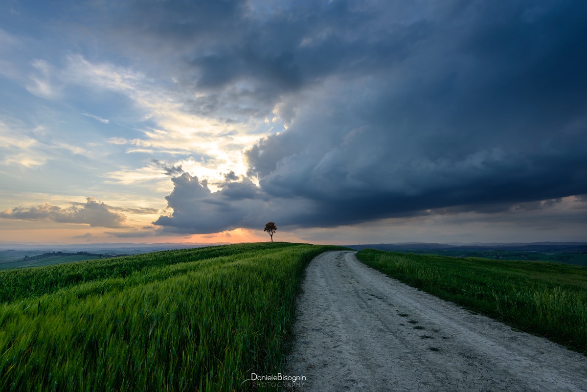 Alone against the storm