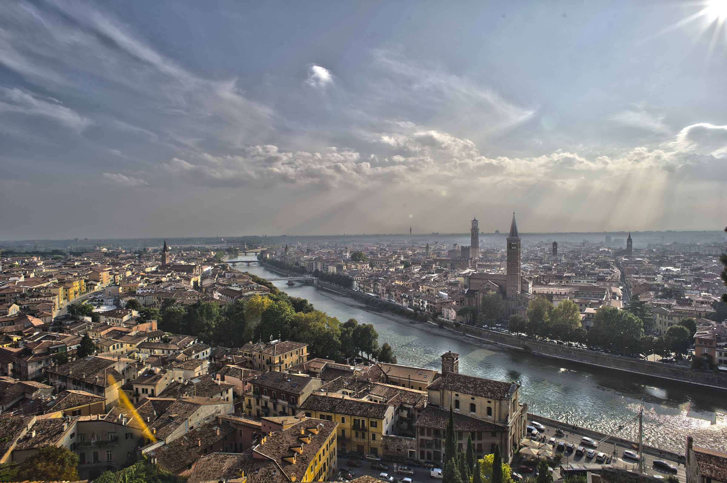 Vista da Castel San Pietro (vr)