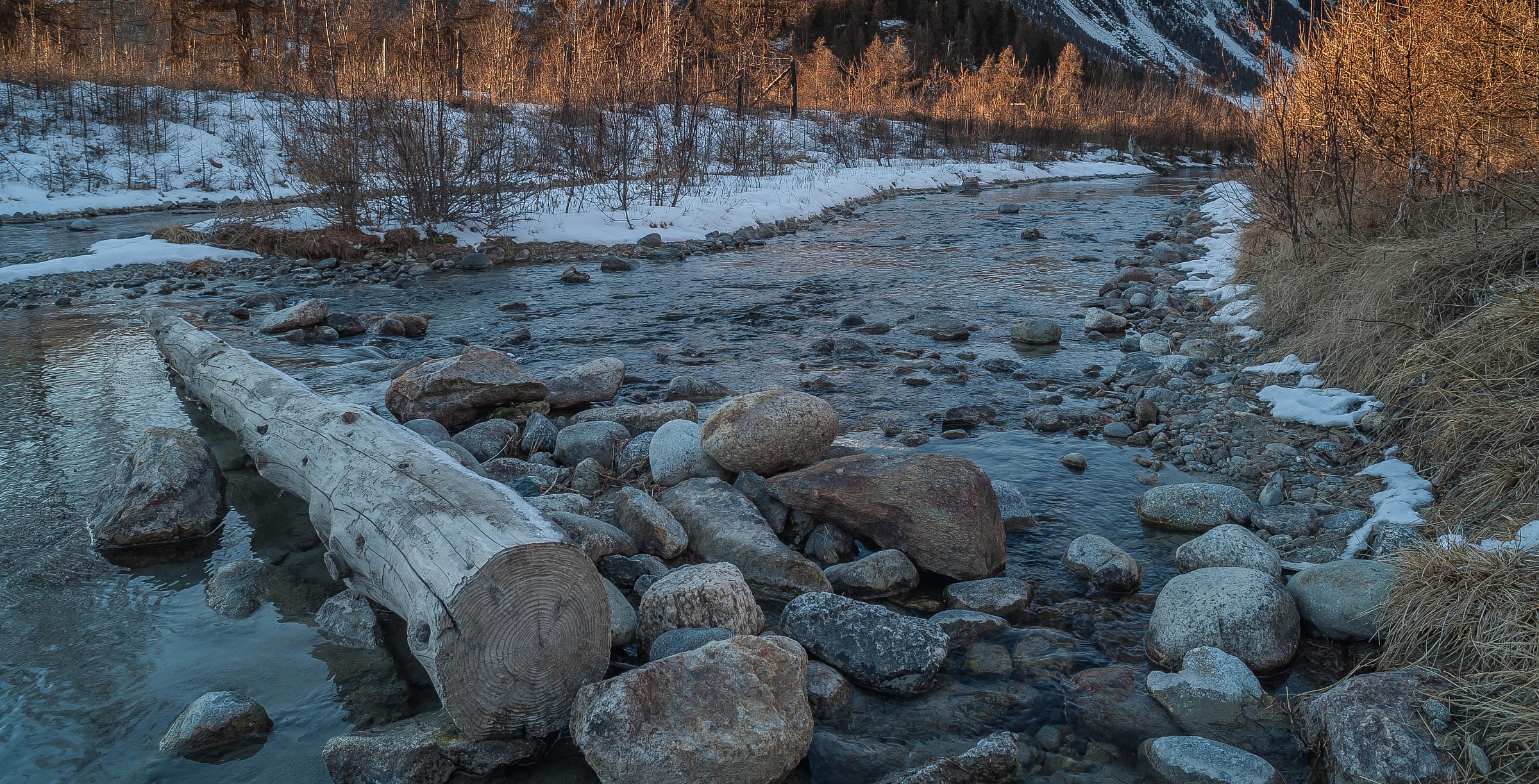 anche l ultima neve se ne va sulle alpi