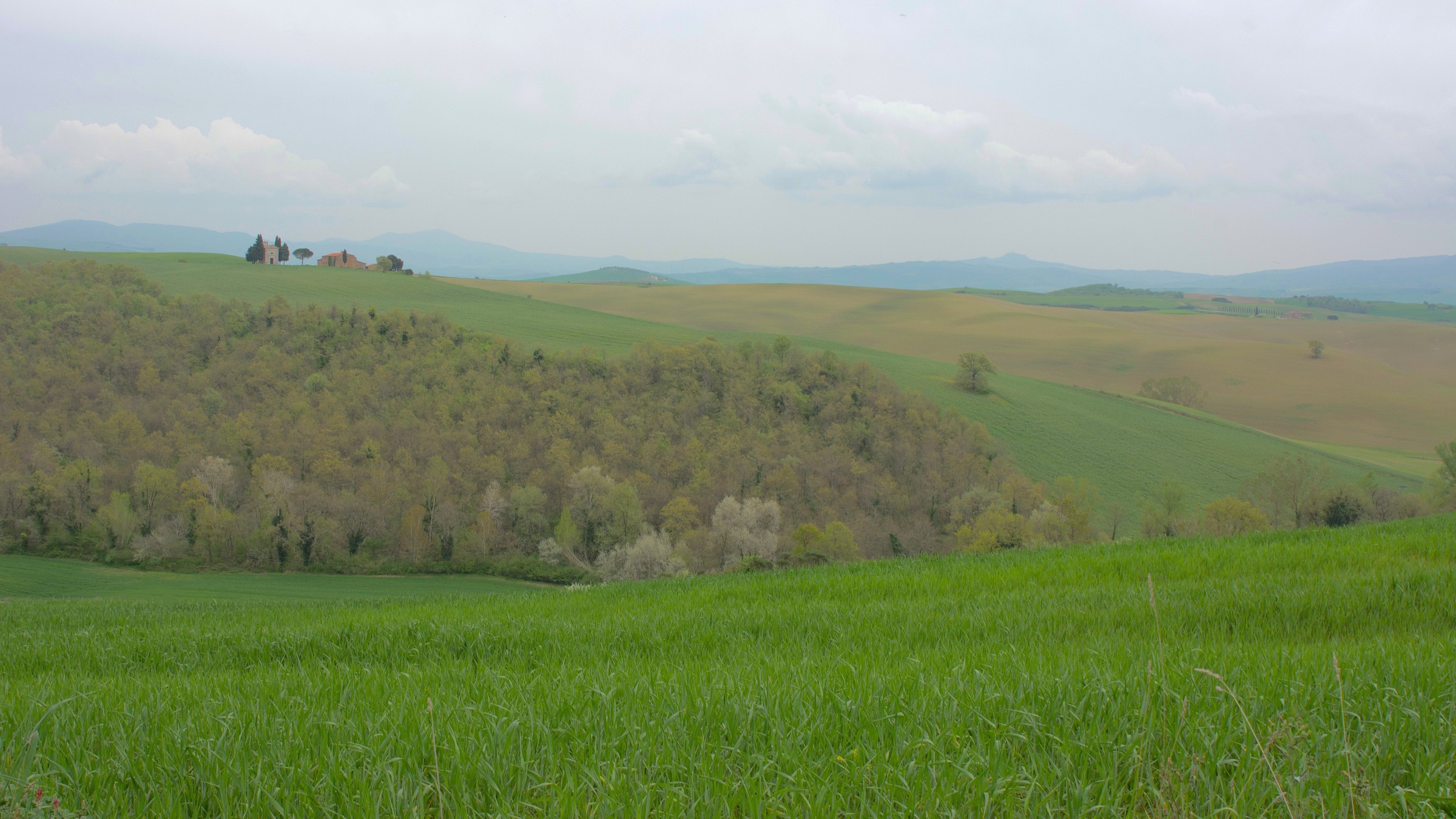 Val d'Orcia, dolce e delicata