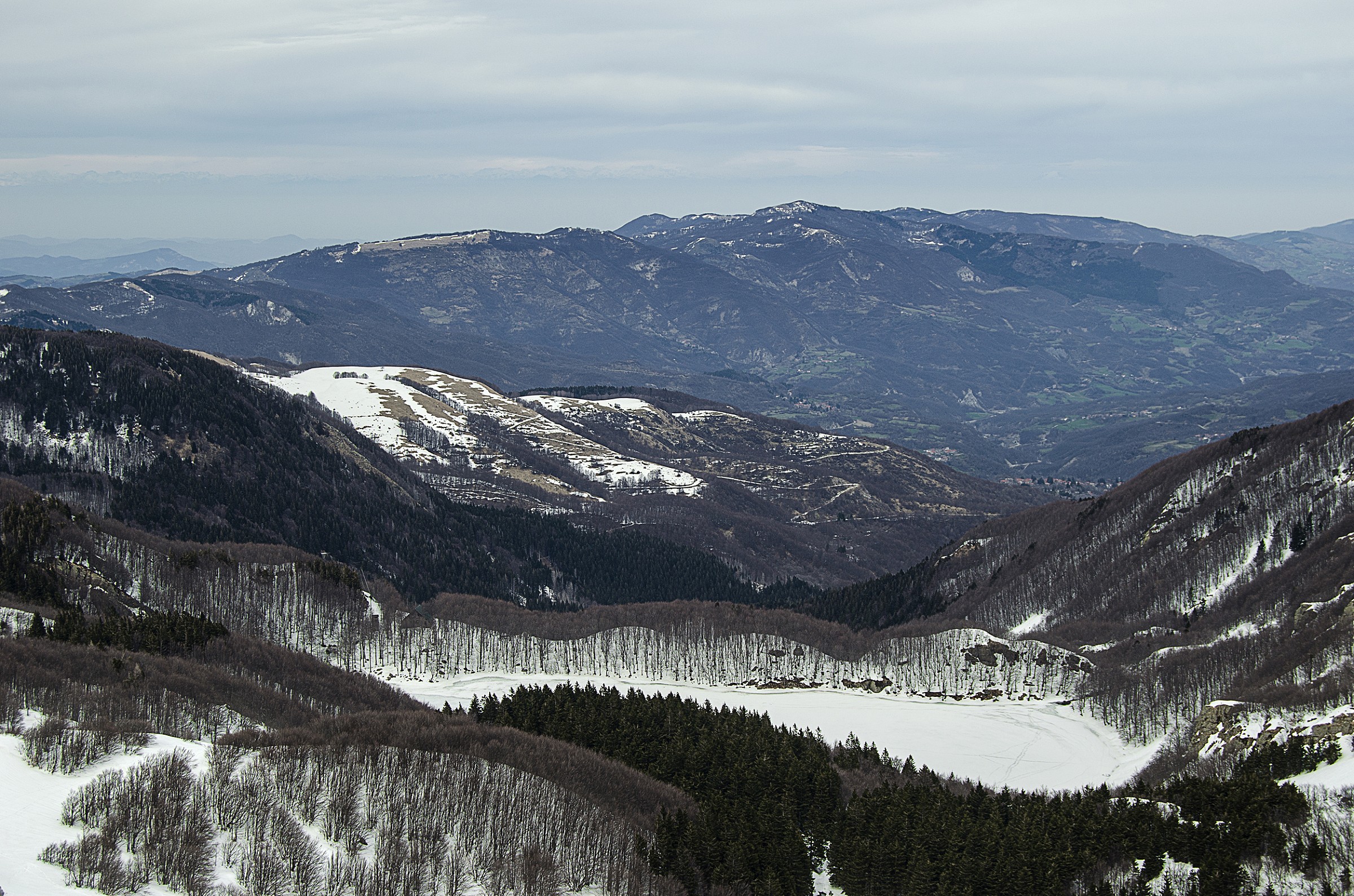 Lago Santo dal monte Acquilotto (pr)