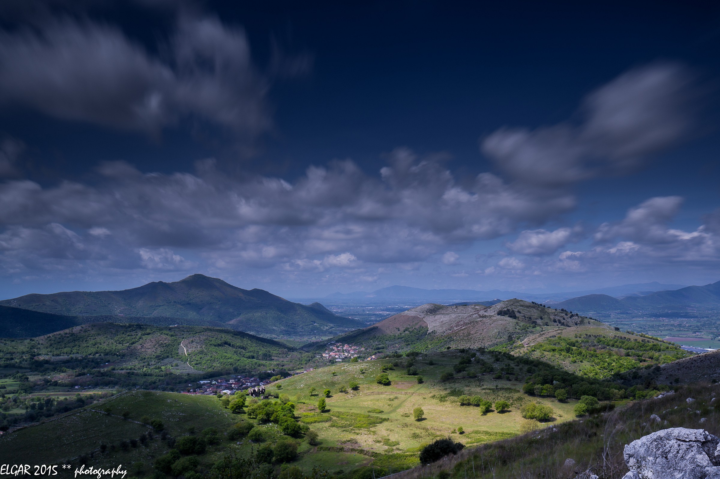 Luce a Castel Morrone ...