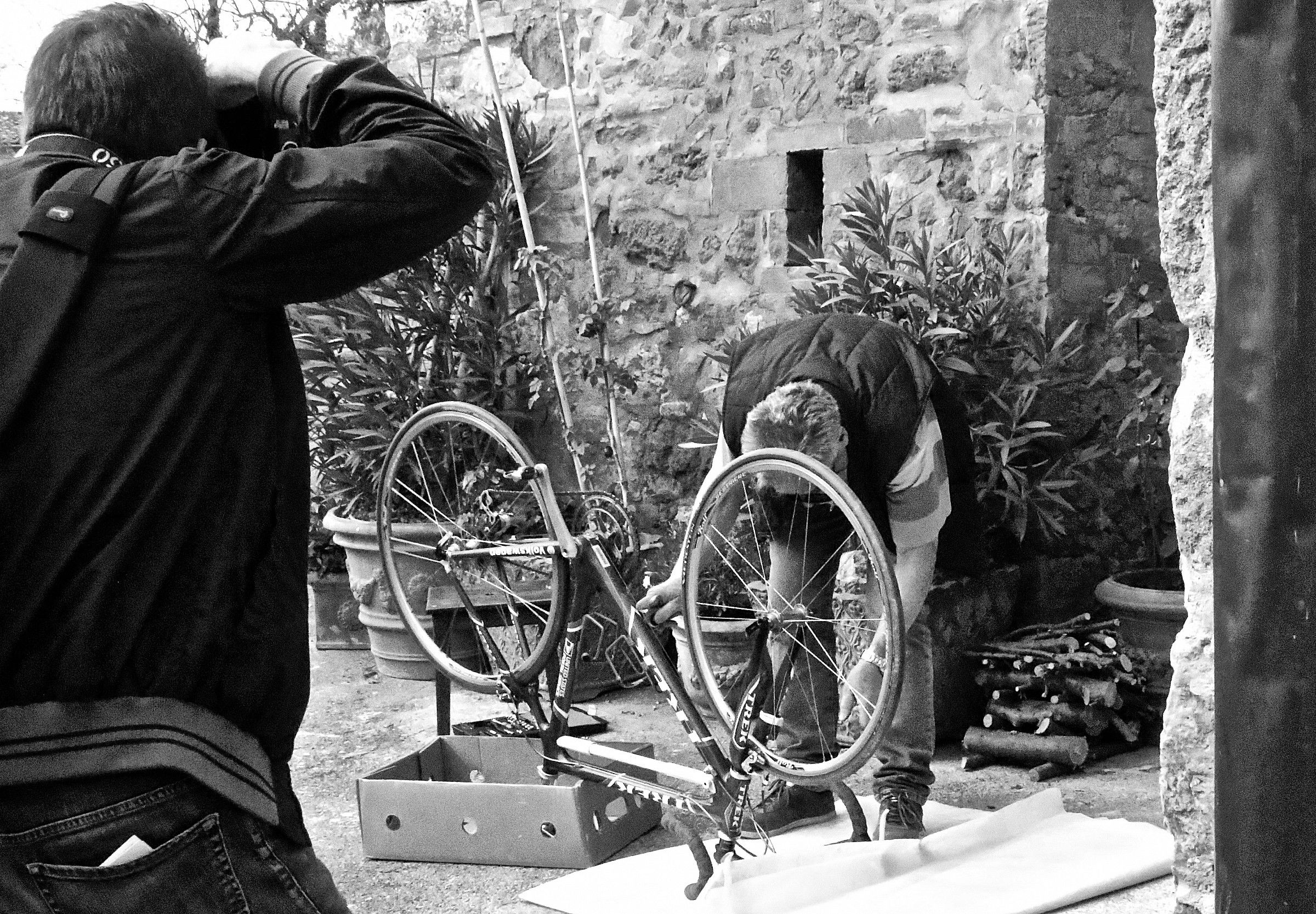 Maron, foto e bicicletta, cosa vuoi di più!