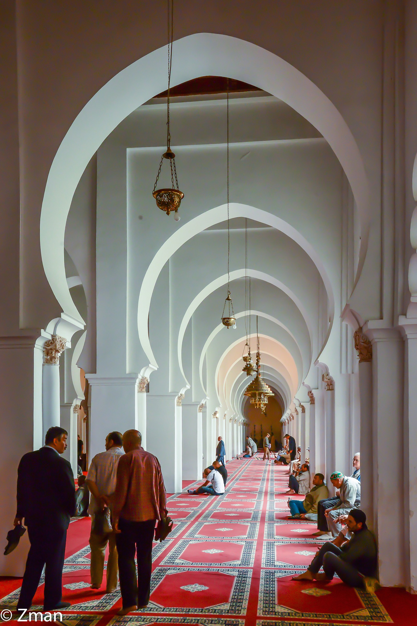Inside Koutoubia Mosque