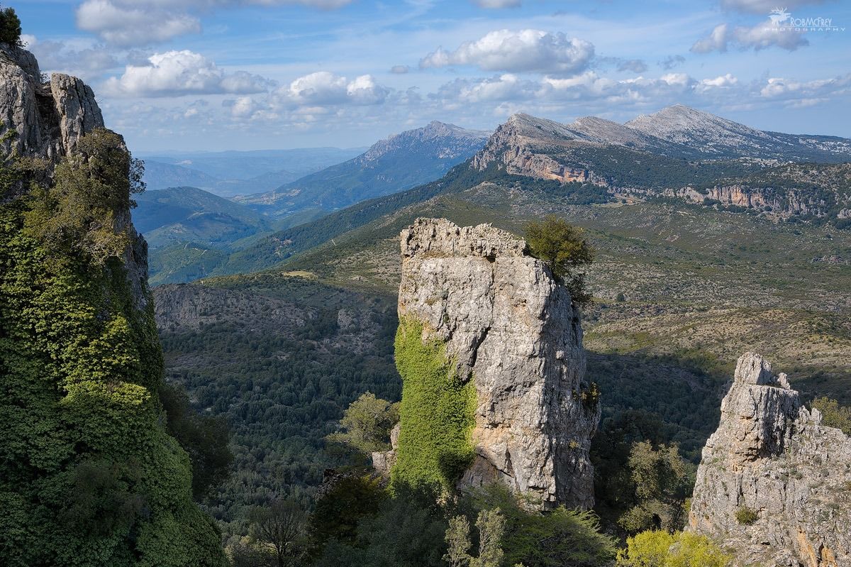 Supramonte seen from Monte San Giovanni Novo - Orgosolo
