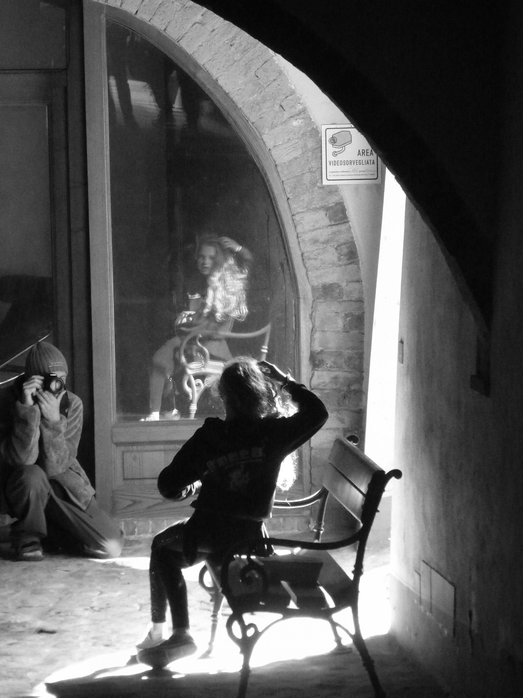 il fotografo e la modella