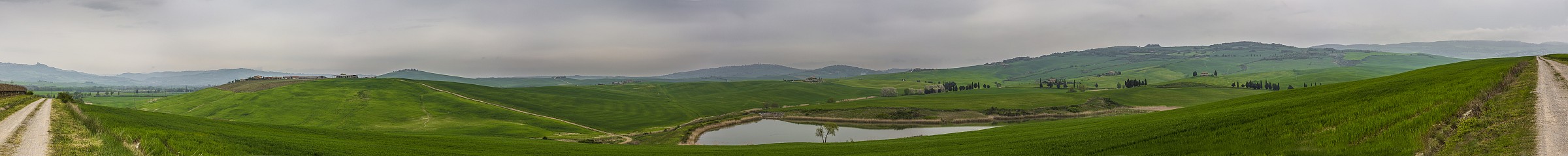 Panoramica in Val d'Orcia