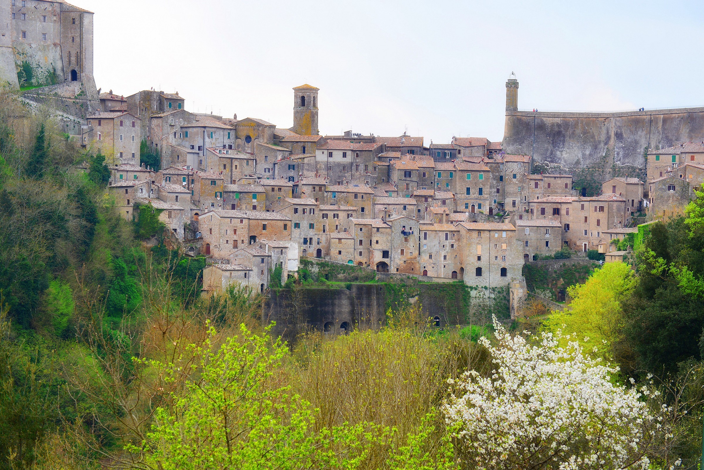 Sorano (Tuscany).