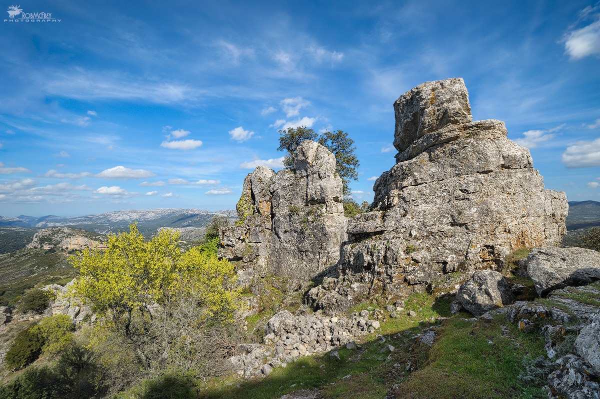 The spiers of Monte Novo San Giovanni