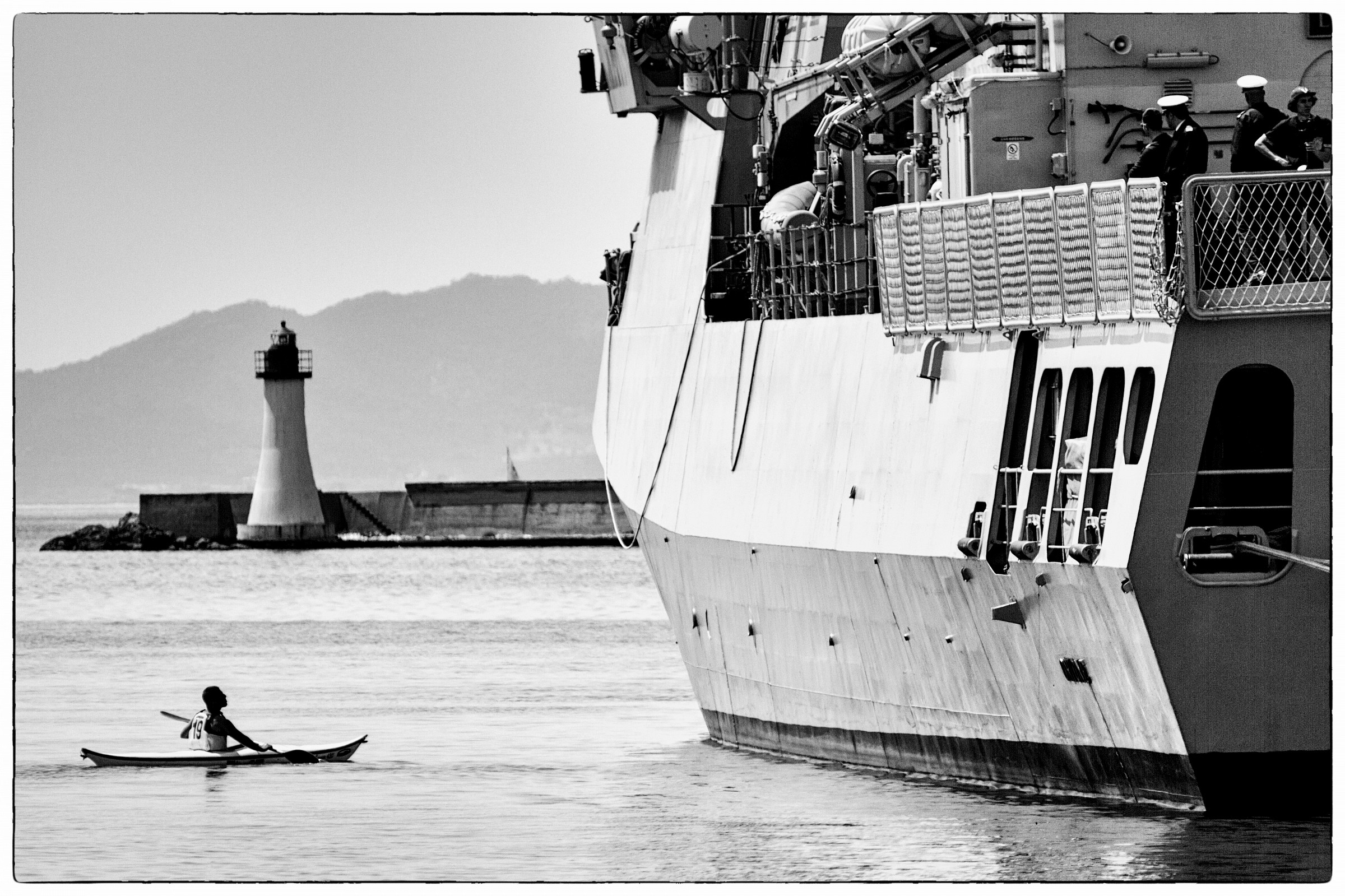 The giant and the girl