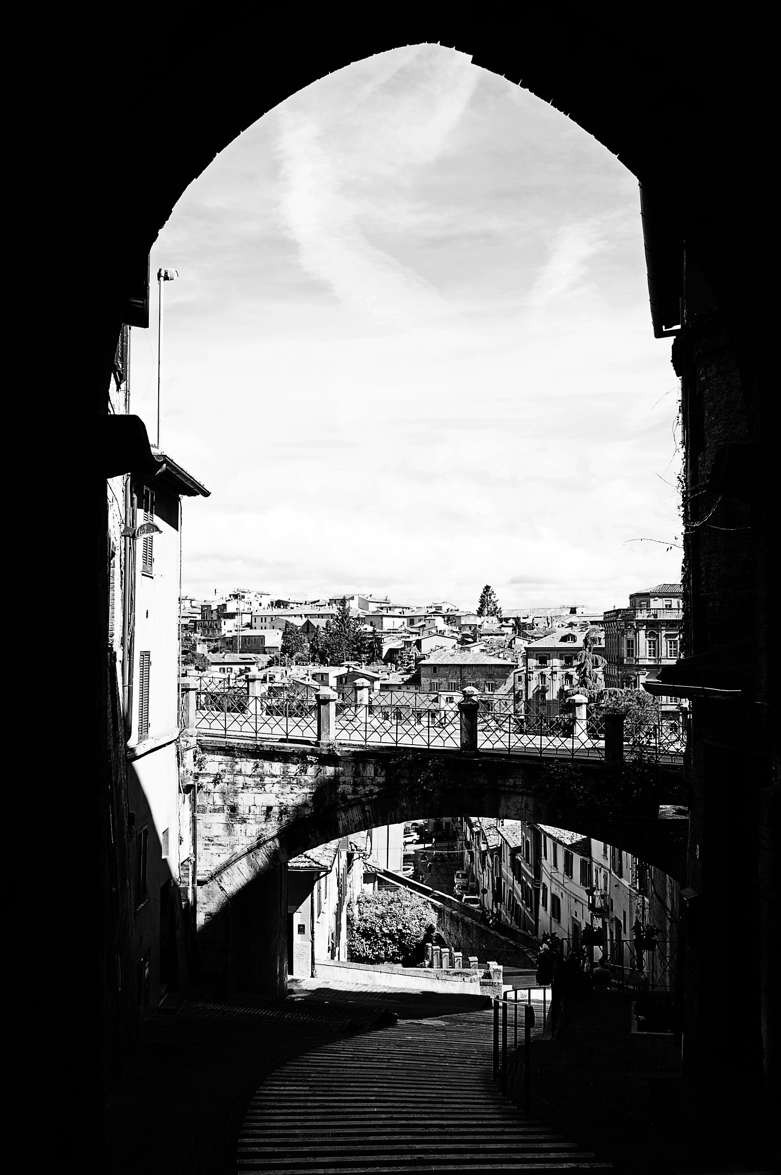 Scorcio medioevale a Perugia