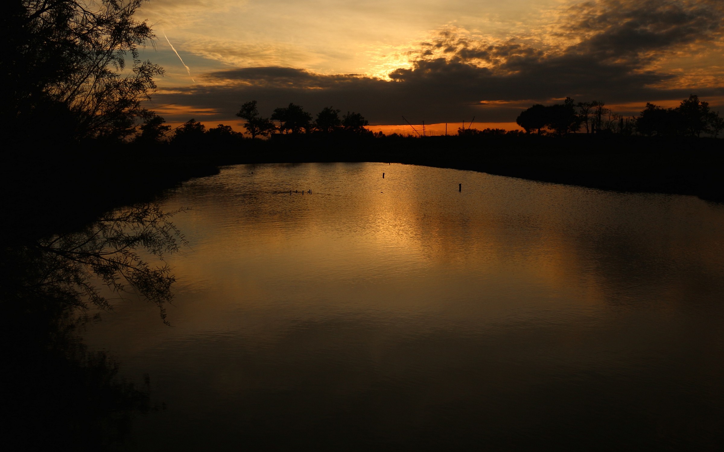 The valley falls asleep