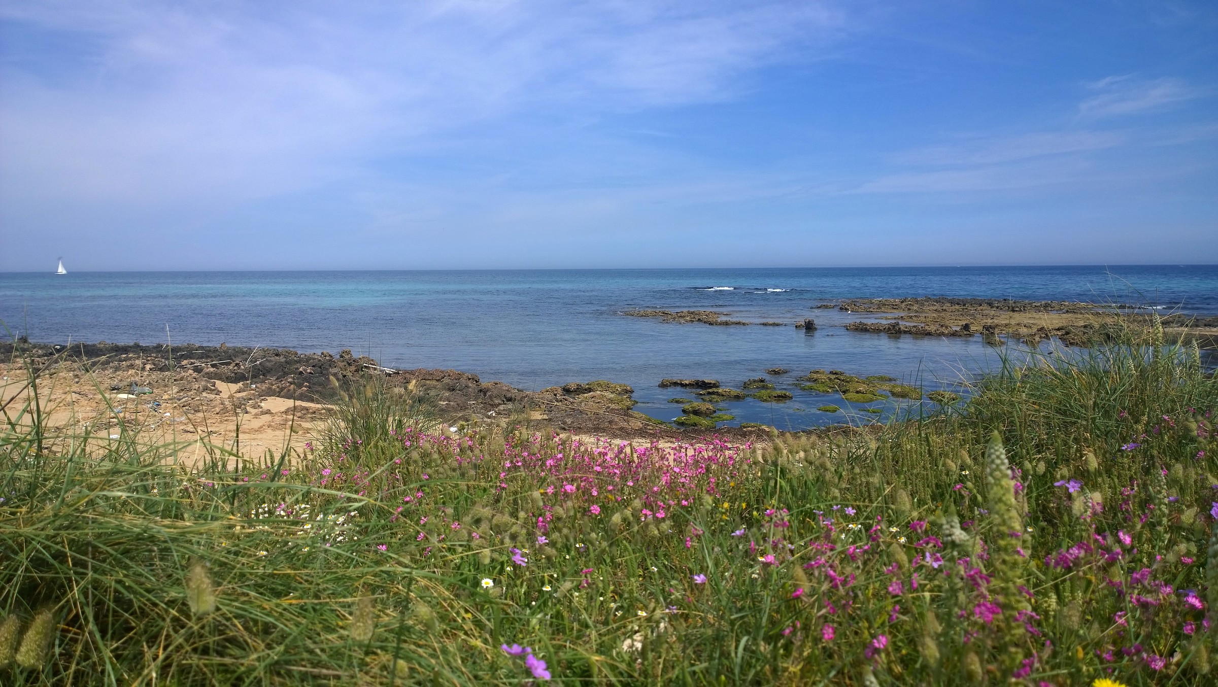 crenellated coast to Ostuni